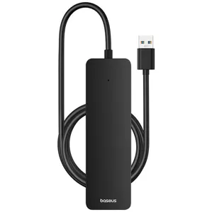 USB Hub Baseus Hub UltraJoy Series Lite 4-Port 2m (USB to USB3.0*4) (black)