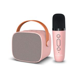 Maxlife MXKS-100 Bluetooth karaoke set, ružový