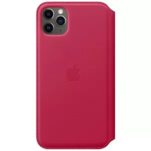 Púzdro Apple MY1N2ZM/A iPhone 11 Pro Max raspberry Leather Book case (MY1N2ZM/A)