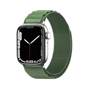 Remienok Alpine s oceľovou prackou, Apple Watch 42 / 44 / 45 / 49 mm, zelený