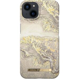 Ochranný kryt Fashion iDeal Of Sweden pre iPhone 14 Sparkle Greige Marble