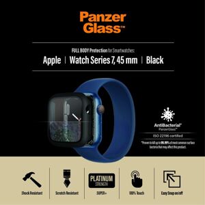 PanzerGlass™ Full Protection Apple Watch 7 45mm (čierny rámček)