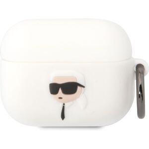 Karl Lagerfeld 3D Logo NFT Karl Head puzdro Airpods Pro biele
