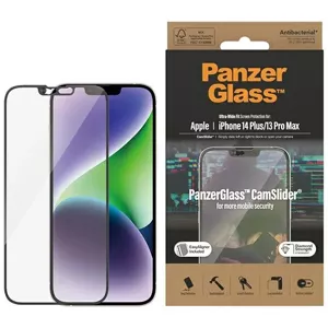 Ochranné sklo PanzerGlass Ultra-Wide Fit iPhone 14 Plus / 13 Pro Max 6,7" Screen Protection CamSlider Antibacterial Easy Aligner Included 2797 (2797)