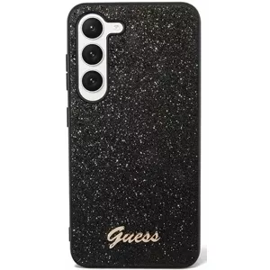 Kryt Guess GUHCS24SHGGSHK S24 S921 black hard case Glitter Script (GUHCS24SHGGSHK)
