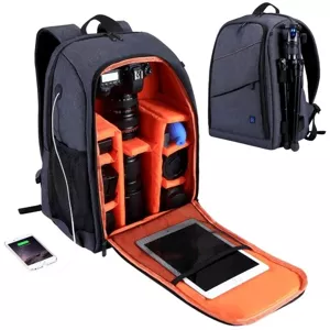 Taška Puluz Waterproof camera backpack (grey)