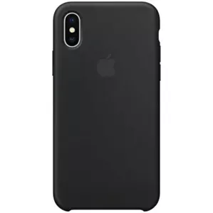 Kryt Apple MQT12FE/A iPhone X/Xs black Silicone Case (MQT12FE/A)
