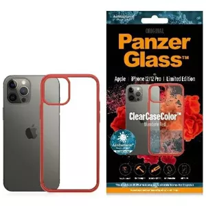 Kryt PanzerGlass ClearCase iPhone 12/12 Pro Mandarin Red AB (0280)