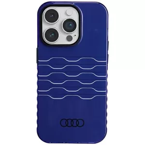 Kryt Audi IML MagSafe Case iPhone 14 Pro 6.1" navy blue hardcase AU-IMLMIP14P-A6/D3-BE (AU-IMLMIP14P-A6/D3-BE)