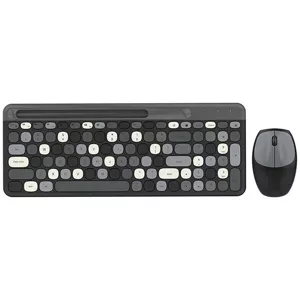 Klávesnica Wireless keyboard + mouse set MOFII 888 2.4G (Black)