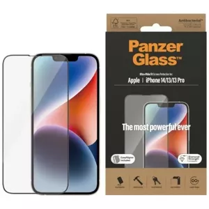 Ochranné sklo PanzerGlass Ultra-Wide Fit iPhone 14 / 13 Pro / 13 6,1" Screen Protection Antibacterial Easy Aligner Included 2783 (2783)