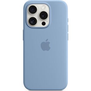 Apple silikónový kryt s MagSafe na iPhone 15 Pro ľadovo modrý
