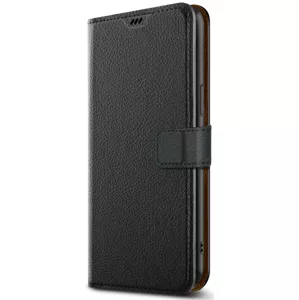 Púzdro XQISIT NP Slim Wallet Selection Anti Bacterial for iPhone 14 Pro Max Black (50432)