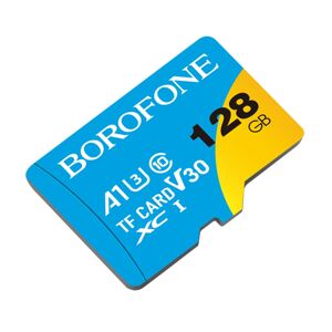 Borofone Class10 U3 Pamäťová karta MicroSD, 128GB, SDXC U3, 100MB/s