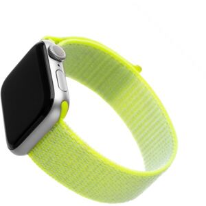 FIXED Nylon Strap nylonový pásik pre Apple Watch 38/40/41mm limetkový