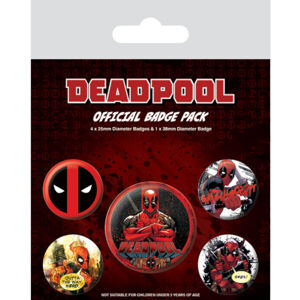 Set odznakov Deadpool