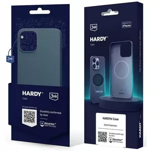 Kryt 3MK Hardy Case iPhone 15 Pro Max 6.7" royal blue MagSafe
