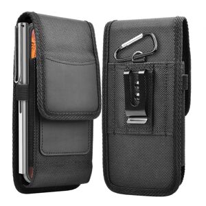 Techsuit Outdoorová taška na telefón so zavesením na opasok, XXL, 17,5 x 10 x 2,5 cm, 7", čierna (TWB1)