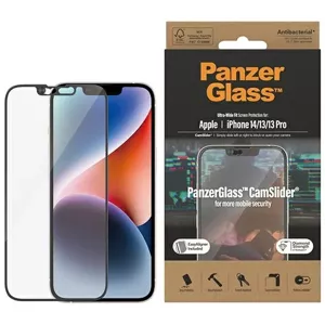 Ochranné sklo PanzerGlass Ultra-Wide Fit iPhone 14 / 13 / 13 Pro 6.1" Screen Protection CamSlider Antibacterial Easy Aligner Included 2795 (2795)