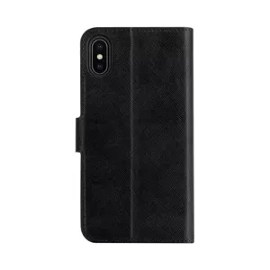 Púzdro XQISIT Wallet case Viskan for iPhone XS Max black (33222)