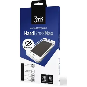 Ochranné sklo 3MK Glass Max Privacy iPhone 13/13 Pro 6.1" black, FullScreen Glass Privacy