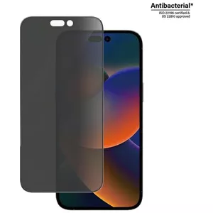 Ochranné sklo PanzerGlass Ultra-Wide Fit iPhone 14 Pro Max 6,7" Privacy Screen Protection Antibacterial Easy Aligner Included P2786 (P2786)
