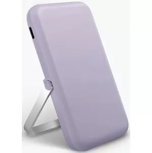 Nabíjačka UNIQ Powerbank Hoveo 5000mAh USB-C 20W PD Fast charge Wireless Magnetic lilac lavender (UNIQ-HOVEO-LAVENDER)