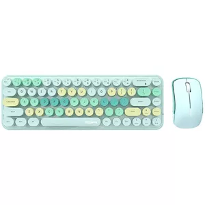 Klávesnica Wireless keyboard + mouse set MOFII Bean 2.4G (Green)