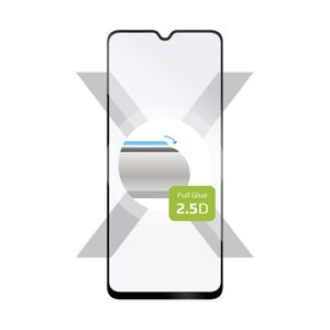 Ochranné tvrdené sklo FIXED, Xiaomi Redmi 12C, čierne