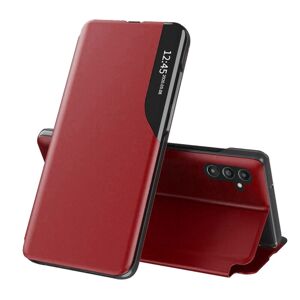 Eco Leather View Case, Samsung Galaxy A25 5G, červený