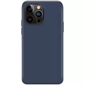Kryt XQISIT NP Silicone case Anti Bac for iPhone 14 Pro 2022 abyss blue (50447)