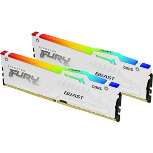 Kingston Fury Beast White RGB 32GB (2x16GB) DDR5 6000 CL40