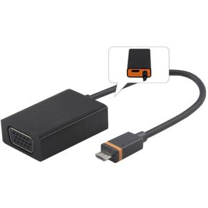 PremiumCord SlimPort/MyDP adaptér na VGA s micro USB napájaním