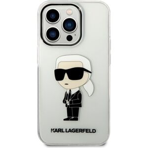 Karl Lagerfeld IML Ikonik NFT kryt iPhone 14 Pro Max číry