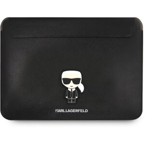 Karl Lagerfeld Saffiano Ikonik Computer Sleeve 13/14" čierny