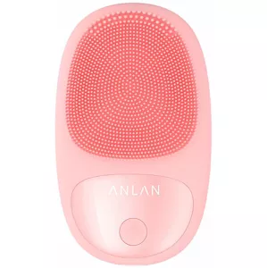 Čistiaca kefa na tvár ANLAN Mini Silicone Electric Sonic Facial Brush with magnetic charging 01-AJMY21-04A (pink)