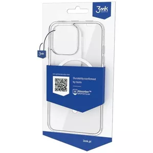 Kryt 3MK MagCase iPhone 15 6.1" clear compatible with MagSafe