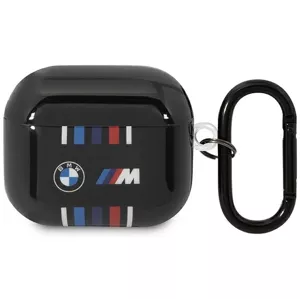 Púzdro BMW AirPods 3 gen cover Black Multiple Colored Lines (BMA322SWTK)
