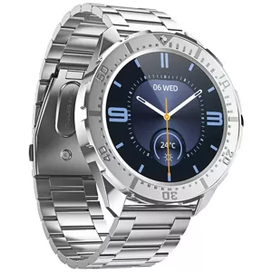 Smart hodinky Blitzwolf Smartwatch BW-AT3 (silver steel)