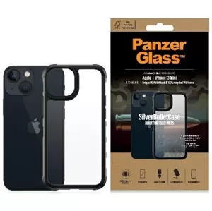 Kryt PanzerGlass ClearCase iPhone 13 Mini 5.4" black Antibacterial Military grade SilverBullet 0318 (0318)
