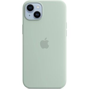 Apple silikónový kryt s MagSafe na iPhone 14 Plus dužnatkovo modrá
