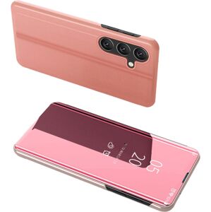 Clear view ružové púzdro na telefon Samsung Galaxy A25