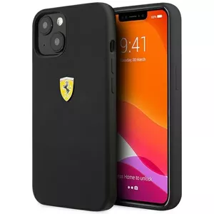 Kryt Ferrari FESSIHCP13SBK iPhone 13 mini 5,4" black hardcase Silicone (FESSIHCP13SBK)