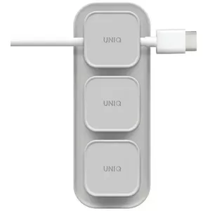 Držiak UNIQ Pod Mag magnetic cable organizer + base grey (UNIQ-POD-GRAY)