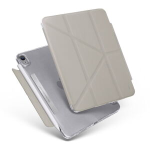 UNIQ Camden Antimikrobiálne puzdro iPad Mini (2021) sivé
