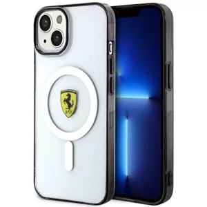 Kryt Ferrari iPhone 14 Plus 6,7" transparent hardcase Outline Magsafe (FEHMP14MURKT)