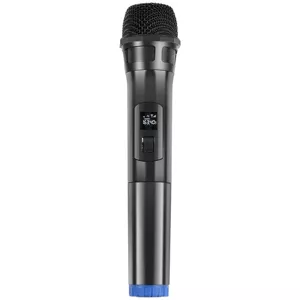 Mikrofón PULUZ PU628B 3.5mm UHF wireless dynamic microphone (black)