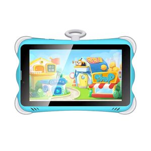 Wintouch K712 tabliet pre deti s hrami, Android, duálny fotoaparát, modrý