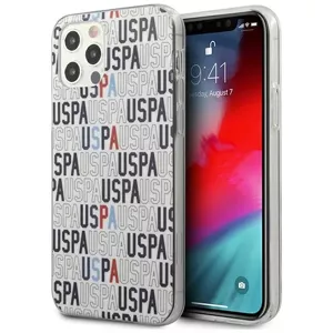 Kryt US Polo USHCP12LPCUSPA6 iPhone 12 Pro Max 6,7" white Logo Mania Collection (USHCP12LPCUSPA6)