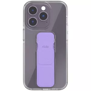 Kryt CLCKR Gripcase Clear for iPhone 14 Pro clear/purple (50951)